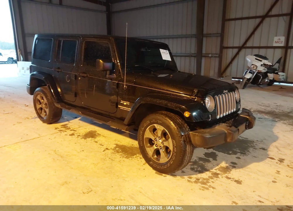 2017 JEEP WRANGLER UNLIMITED SAHARA 4X4 VIN: 1C4BJWEGXHL752085