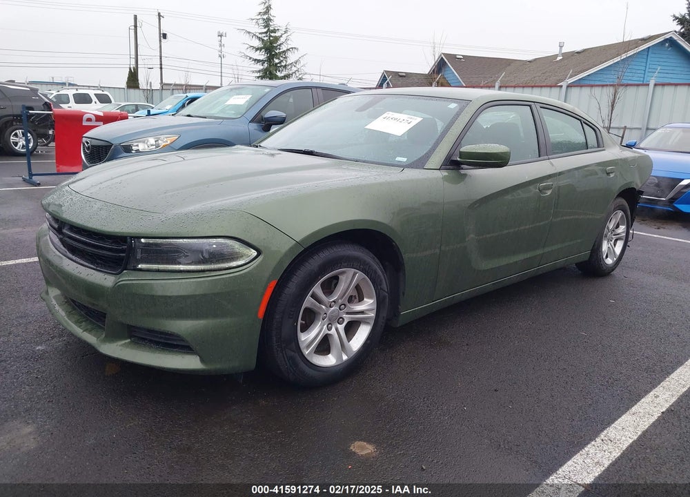 2022 DODGE CHARGER SXT RWD VIN: 2C3CDXBG4NH239322