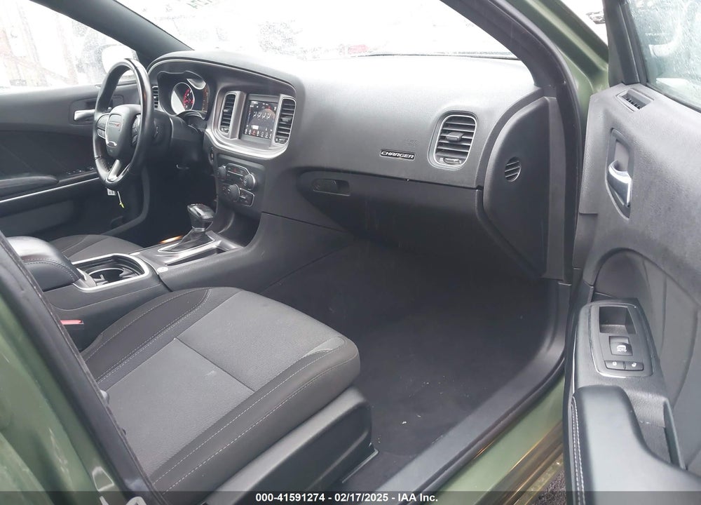 2022 DODGE CHARGER SXT RWD VIN: 2C3CDXBG4NH239322