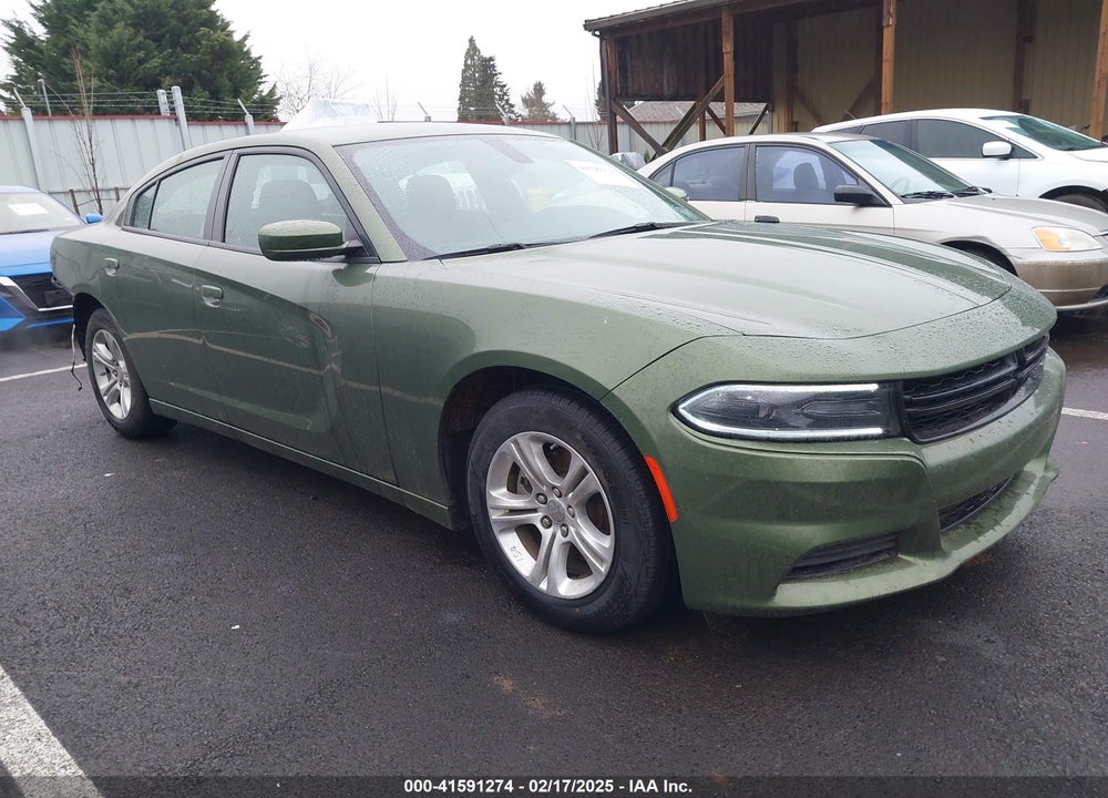 2022 DODGE CHARGER SXT RWD VIN: 2C3CDXBG4NH239322