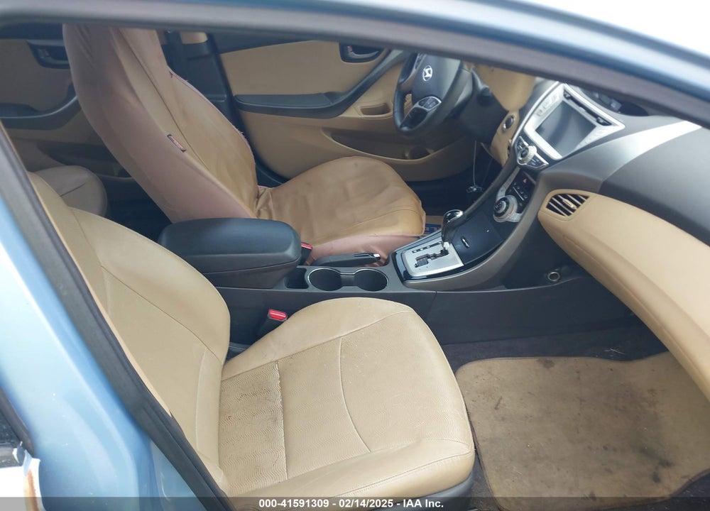 2011 HYUNDAI ELANTRA LIMITED (ULSAN PLANT) VIN: KMHDH4AE6BU089804