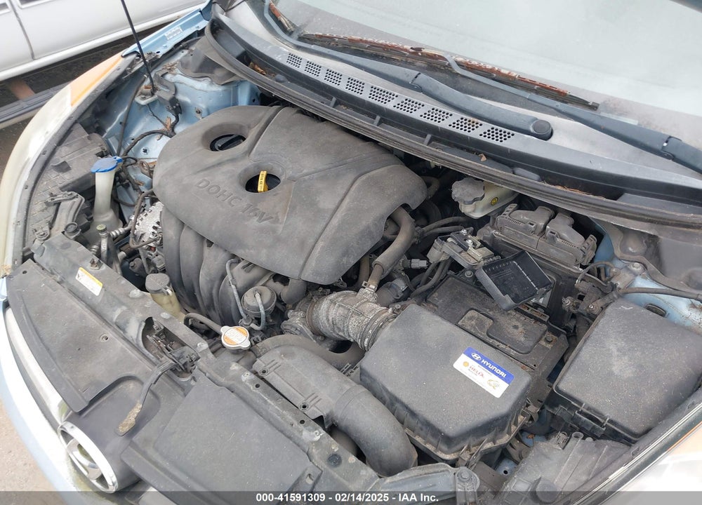 2011 HYUNDAI ELANTRA LIMITED (ULSAN PLANT) VIN: KMHDH4AE6BU089804