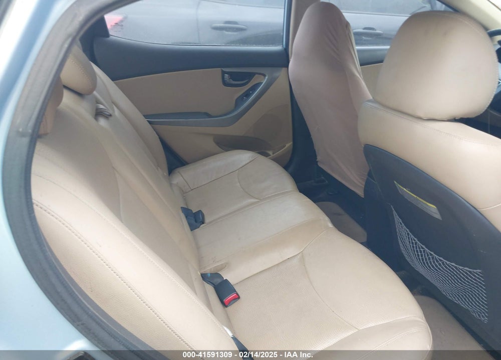2011 HYUNDAI ELANTRA LIMITED (ULSAN PLANT) VIN: KMHDH4AE6BU089804