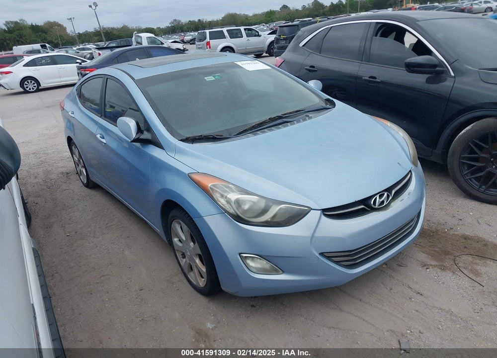2011 HYUNDAI ELANTRA LIMITED (ULSAN PLANT) VIN: KMHDH4AE6BU089804