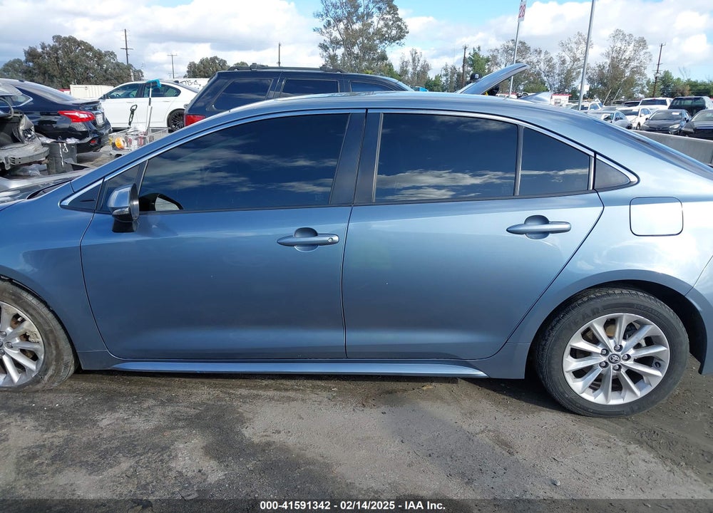 2020 TOYOTA COROLLA VIN: JTDFPRAEXLJ001921
