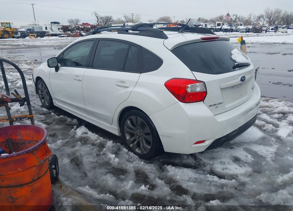 2014 SUBARU IMPREZA 2.0I SPORT PREMIUM VIN: JF1GPAL64E8292184