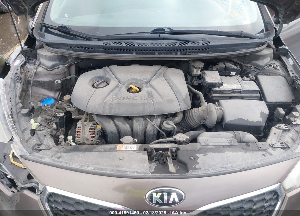 2014 KIA FORTE VIN: KNAFX4A68E5098430