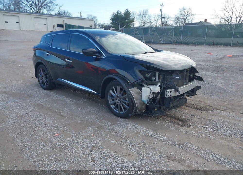 2021 NISSAN MURANO SV FWD VIN: 5N1AZ2BJ8MC105459