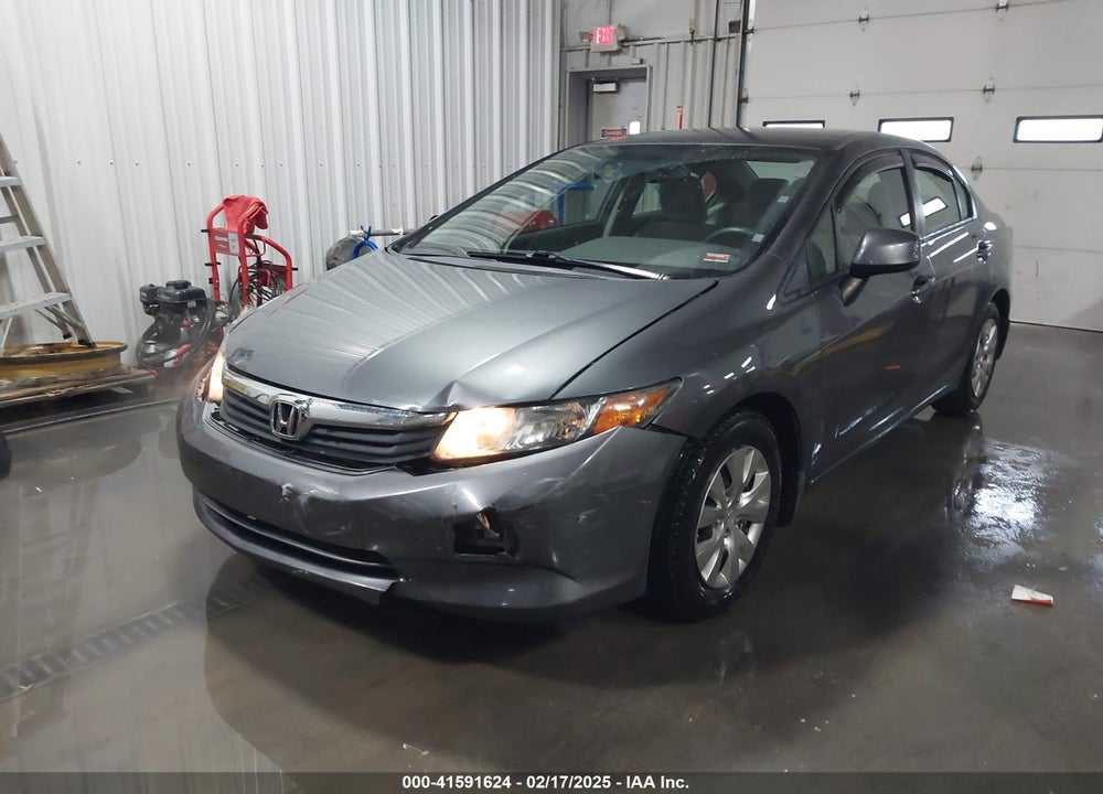 2012 HONDA CIVIC VIN: 19XFB2F52CE104343