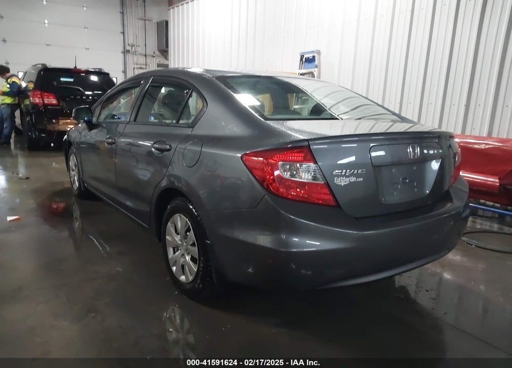2012 HONDA CIVIC VIN: 19XFB2F52CE104343