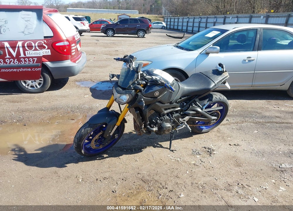 2014 YAMAHA FZ09 VIN: JYARN33E6EA003595