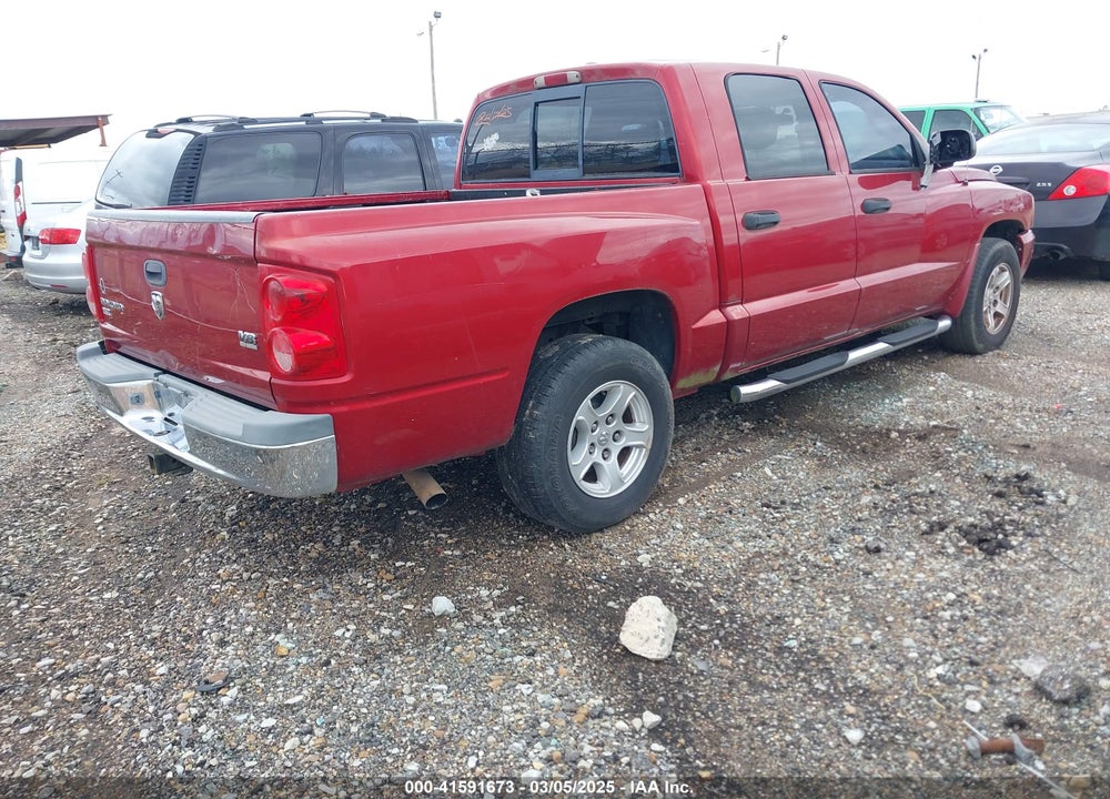 2006 DODGE DAKOTA VIN: 1D7HE48J06S558586