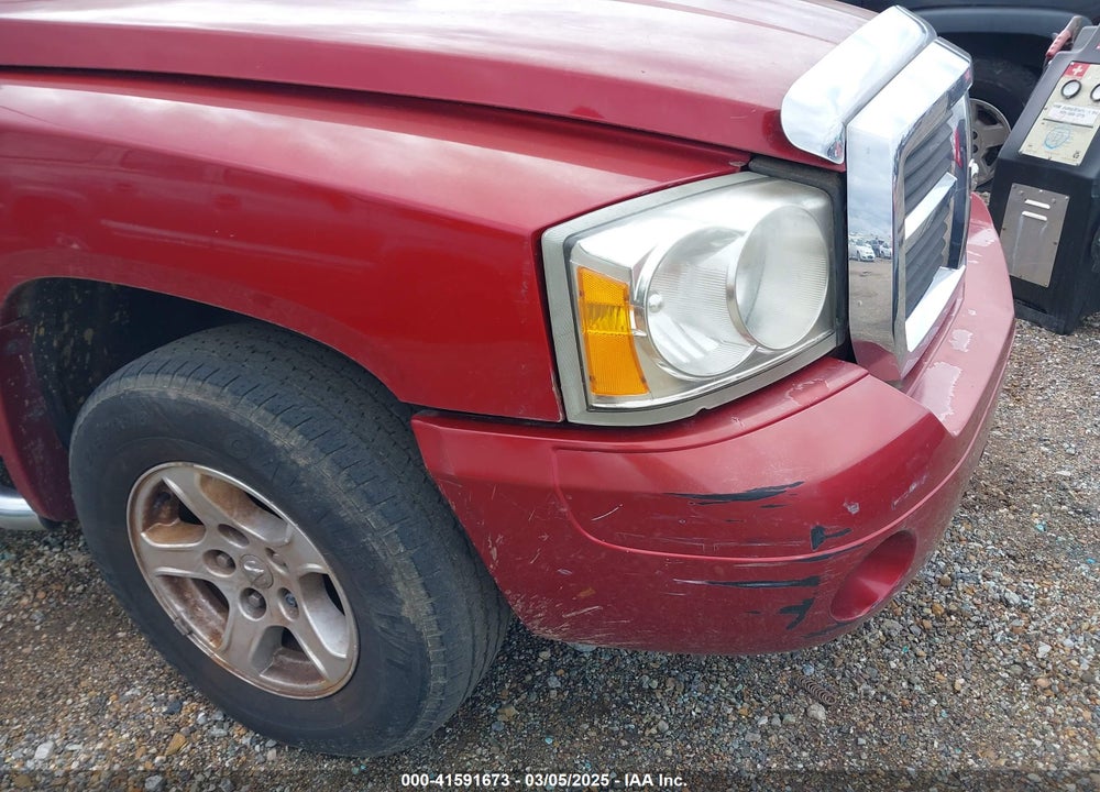 2006 DODGE DAKOTA VIN: 1D7HE48J06S558586