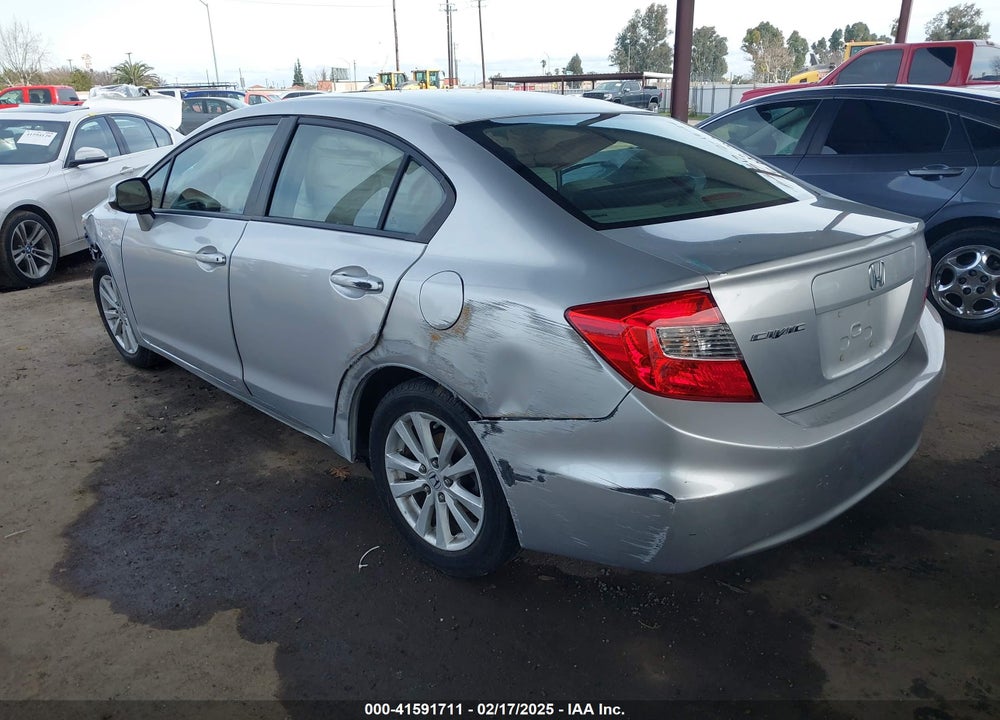 2012 HONDA CIVIC VIN: 2HGFB2F8XCH303964