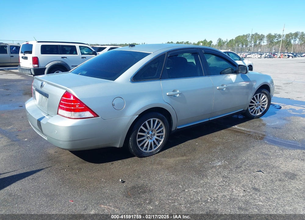 2007 MERCURY MONTEGO VIN: 1MEHM42137G612942