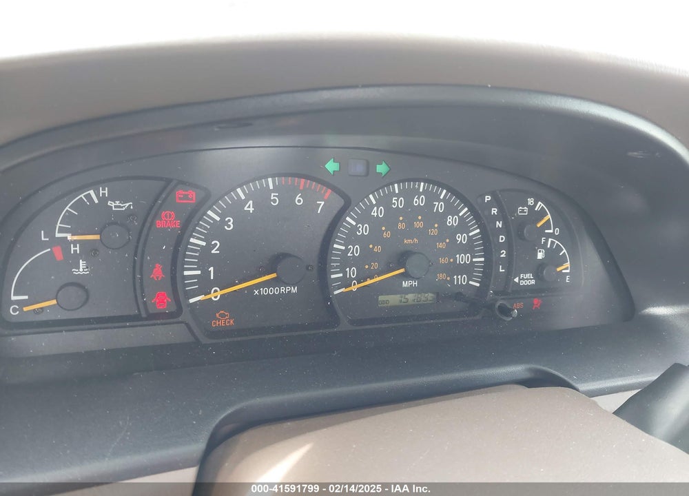 2003 TOYOTA TUNDRA SR5 V8 VIN: 5TBRT34193S437718
