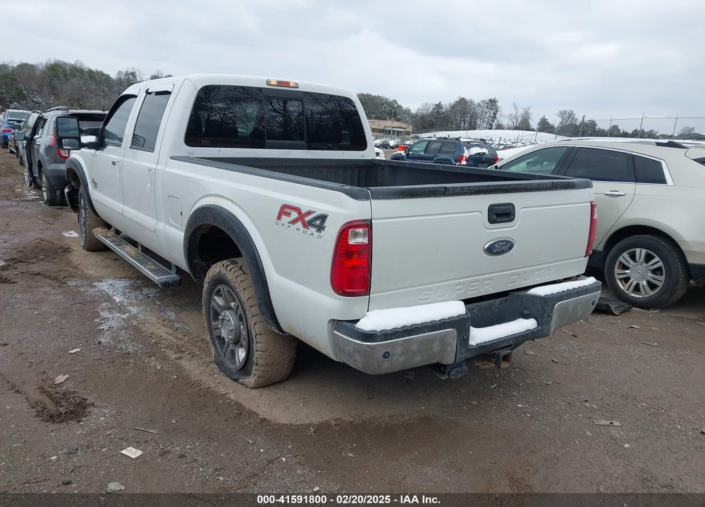 2012 FORD F-250 LARIAT VIN: 1FT7W2BT3CEC86983