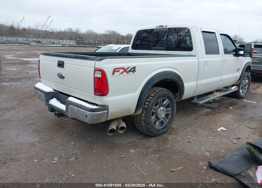 2012 FORD F-250 LARIAT VIN: 1FT7W2BT3CEC86983