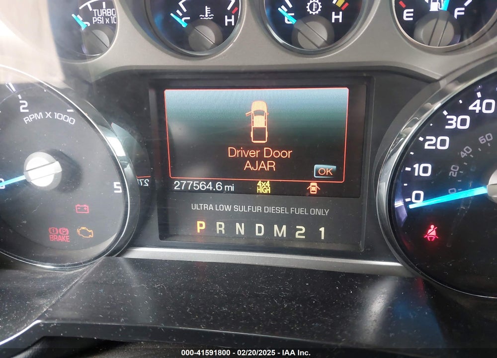 2012 FORD F-250 LARIAT VIN: 1FT7W2BT3CEC86983