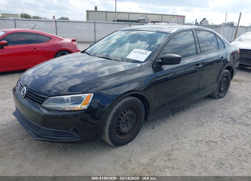 2012 VOLKSWAGEN JETTA 2.0L S VIN: 3VW2K7AJ1CM315813
