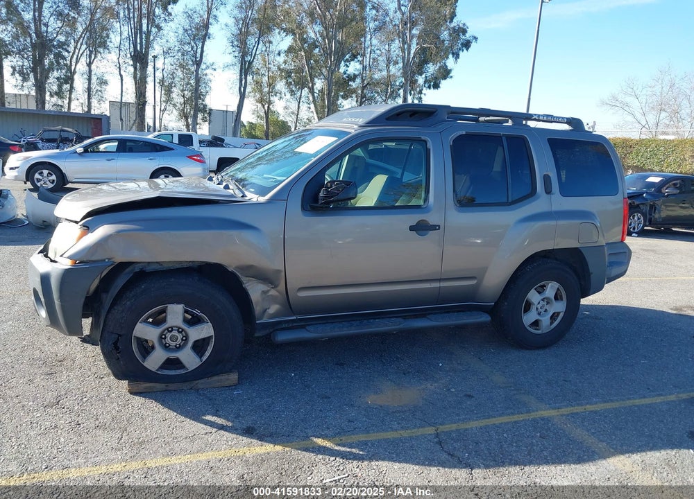 2006 NISSAN XTERRA S VIN: 5N1AN08U76C502679