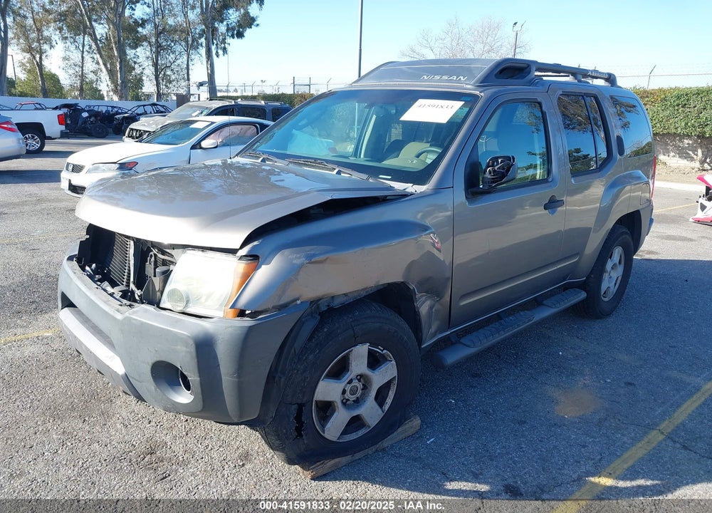 2006 NISSAN XTERRA S VIN: 5N1AN08U76C502679
