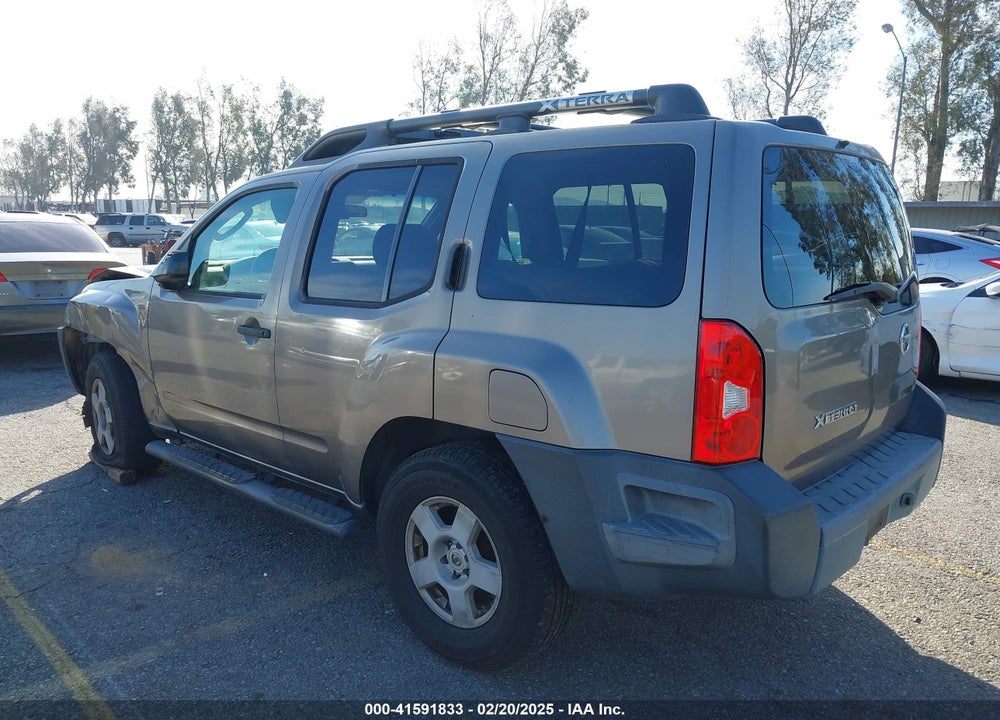 2006 NISSAN XTERRA S VIN: 5N1AN08U76C502679