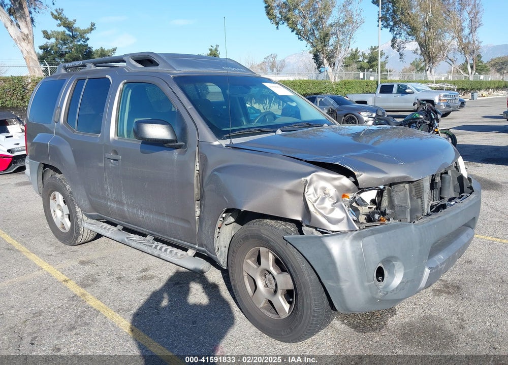 2006 NISSAN XTERRA S VIN: 5N1AN08U76C502679