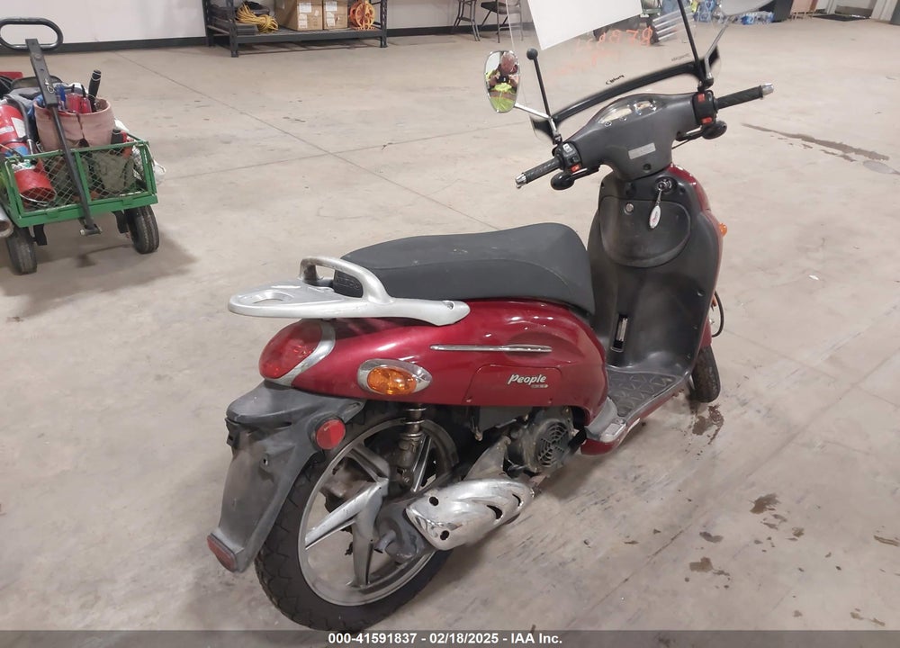 2008 KYMCO USA INC PEOPLE 150 VIN: RFBB2J1008B250137