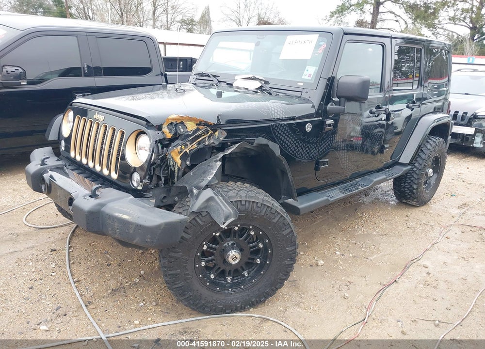 2014 JEEP WRANGLER UNLIMITED DRAGON EDITION VIN: 1C4HJWEG1EL202974