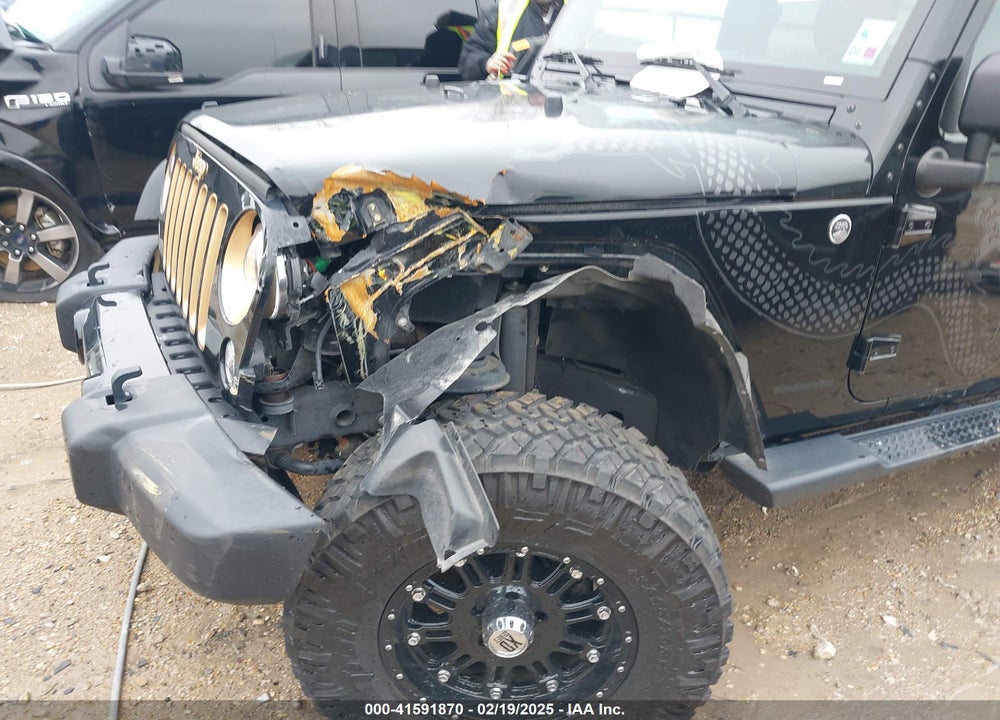 2014 JEEP WRANGLER UNLIMITED DRAGON EDITION VIN: 1C4HJWEG1EL202974