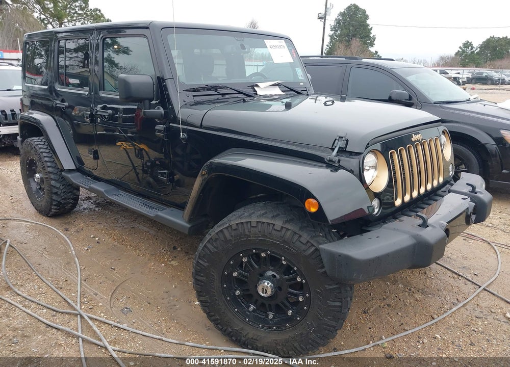 2014 JEEP WRANGLER UNLIMITED DRAGON EDITION VIN: 1C4HJWEG1EL202974