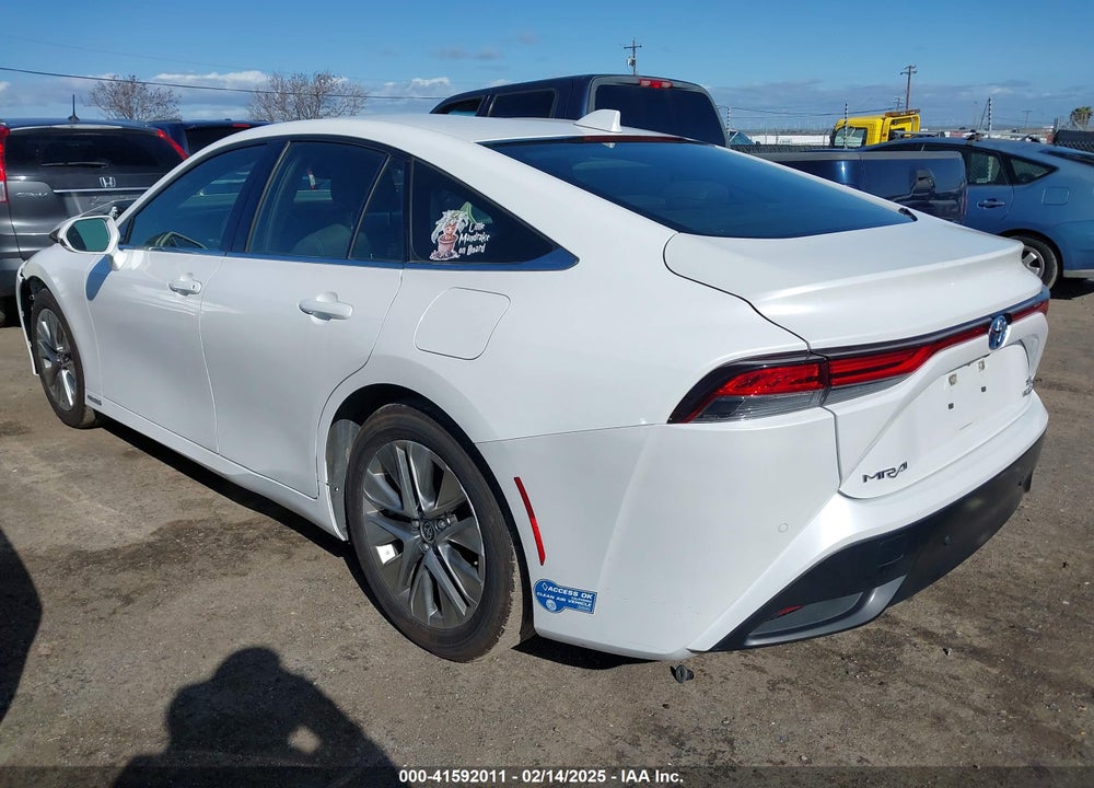 2021 TOYOTA MIRAI VIN: JTDAAAAA8MA001248