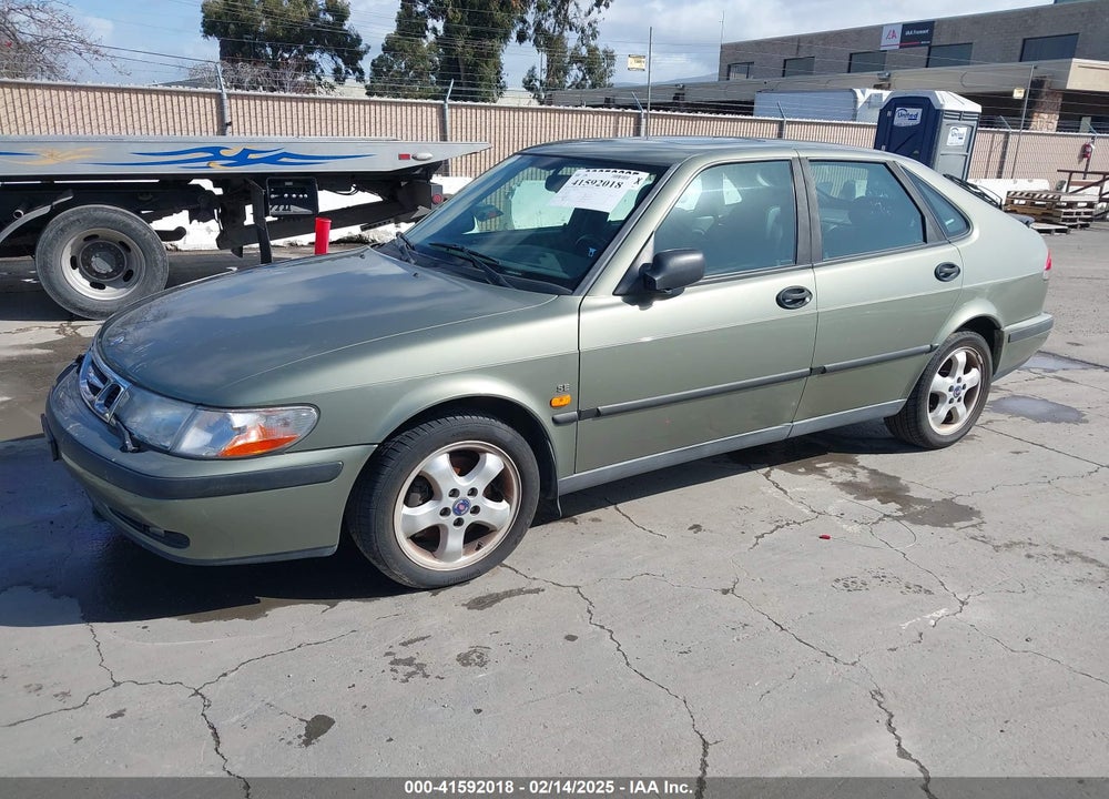 1999 SAAB 9-3 SE VIN: YS3DF58N5X2063017