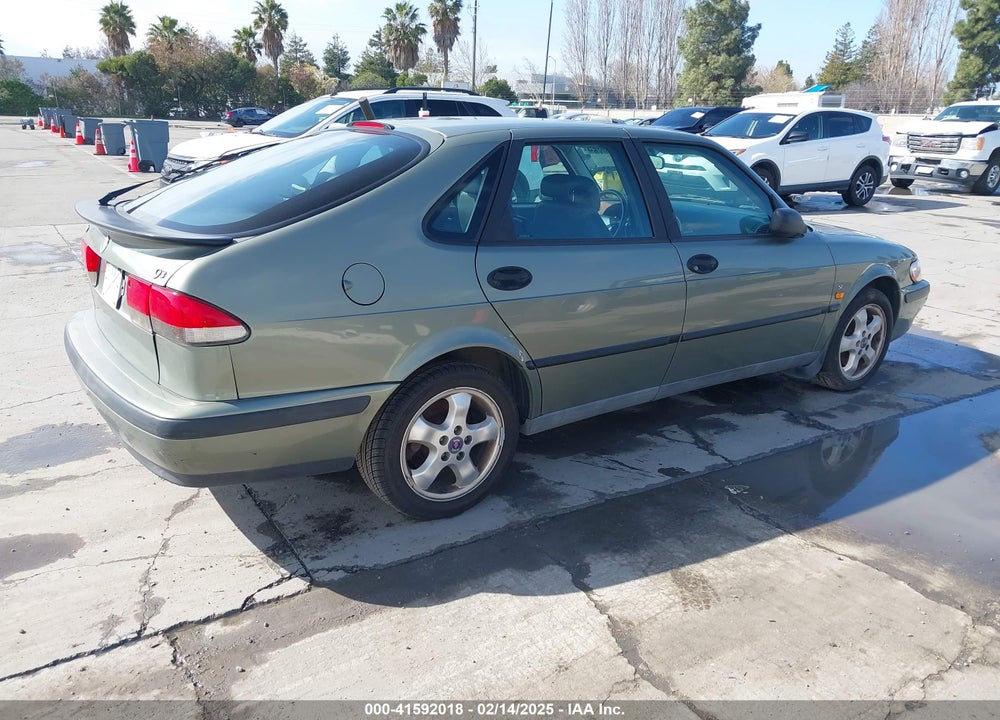 1999 SAAB 9-3 SE VIN: YS3DF58N5X2063017