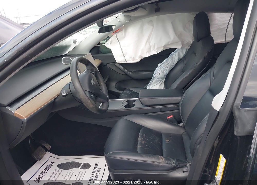 2021 TESLA MODEL Y VIN: 5YJYGDEE6MF285336