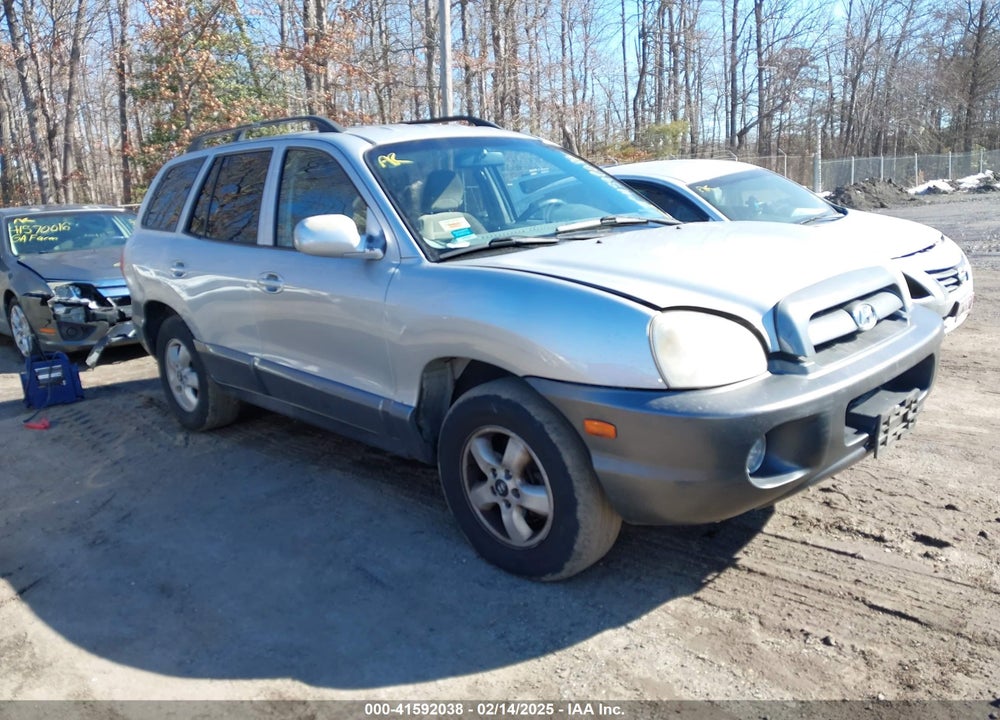 2005 HYUNDAI SANTA FE GLS VIN: KM8SC73D15U010295