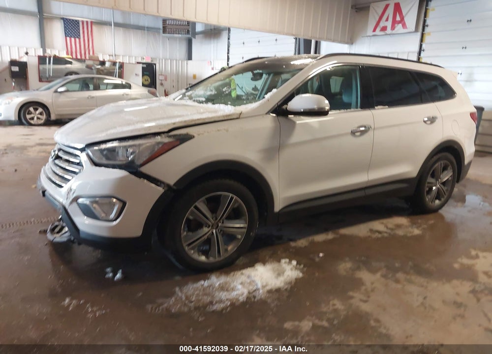 2013 HYUNDAI SANTA FE LIMITED VIN: KM8SRDHF7DU023090