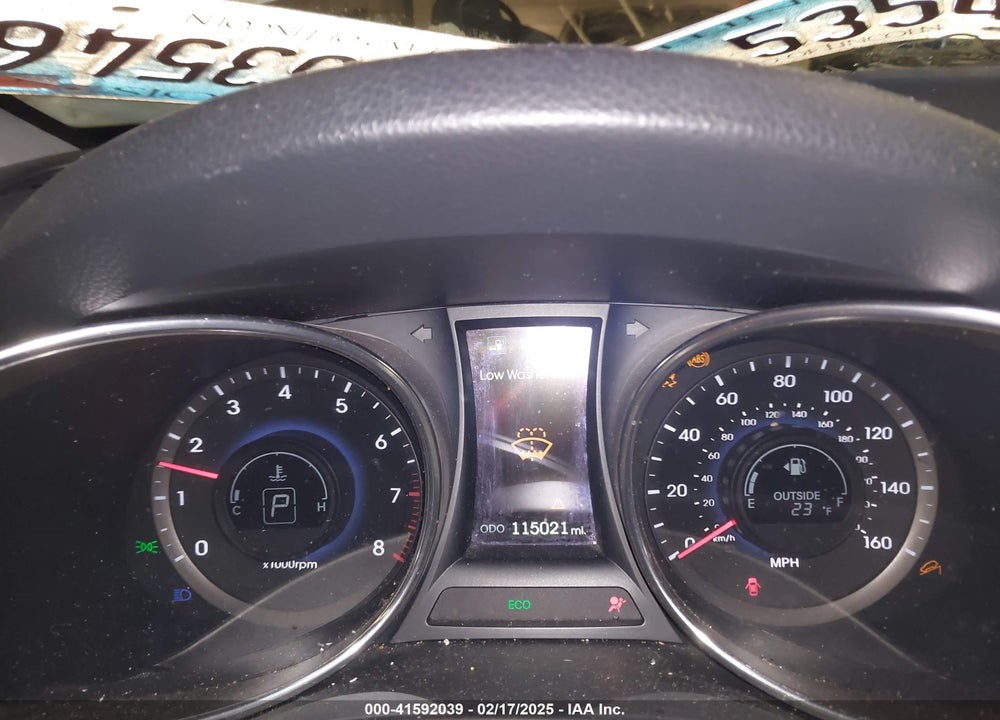 2013 HYUNDAI SANTA FE LIMITED VIN: KM8SRDHF7DU023090