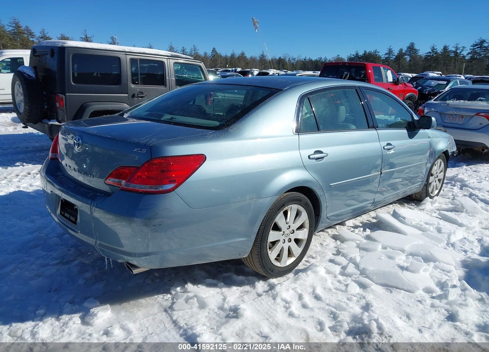 2007 TOYOTA AVALON XLS VIN: 4T1BK36B17U191312