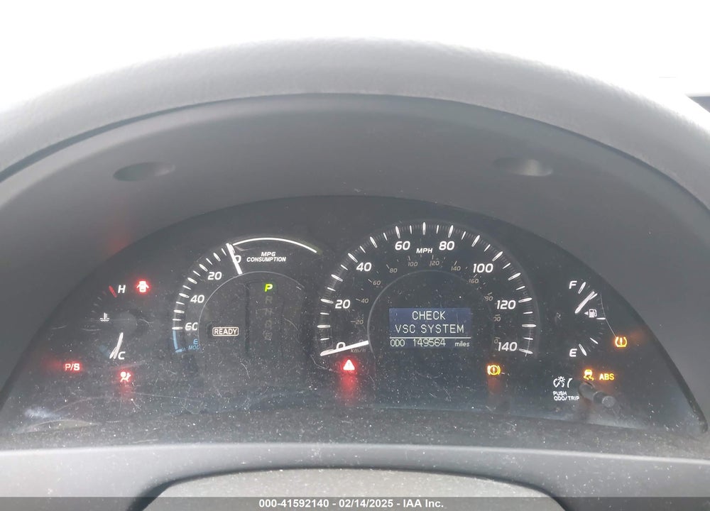2009 TOYOTA CAMRY HYBRID VIN: 4T1BB46K09U083787