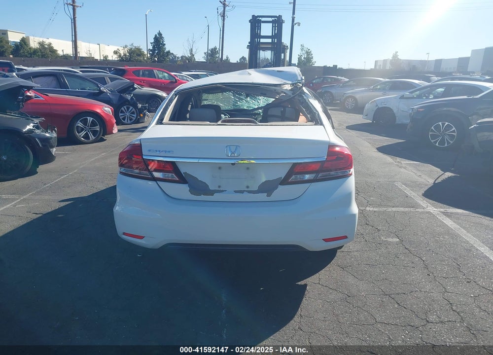 2015 HONDA CIVIC VIN: 2HGFB2F51FH554611