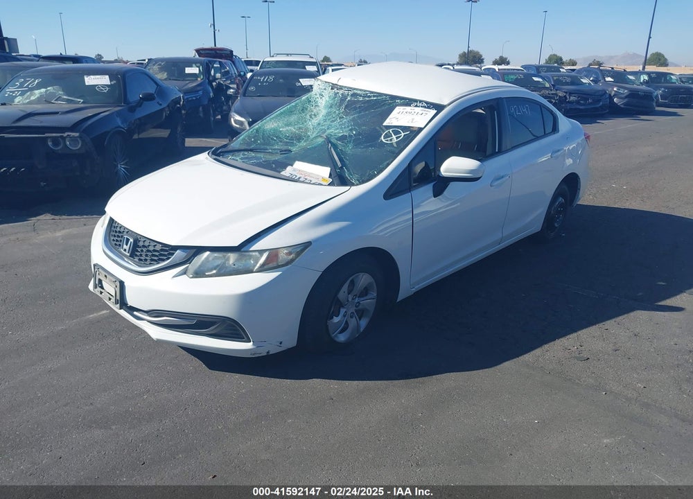 2015 HONDA CIVIC VIN: 2HGFB2F51FH554611