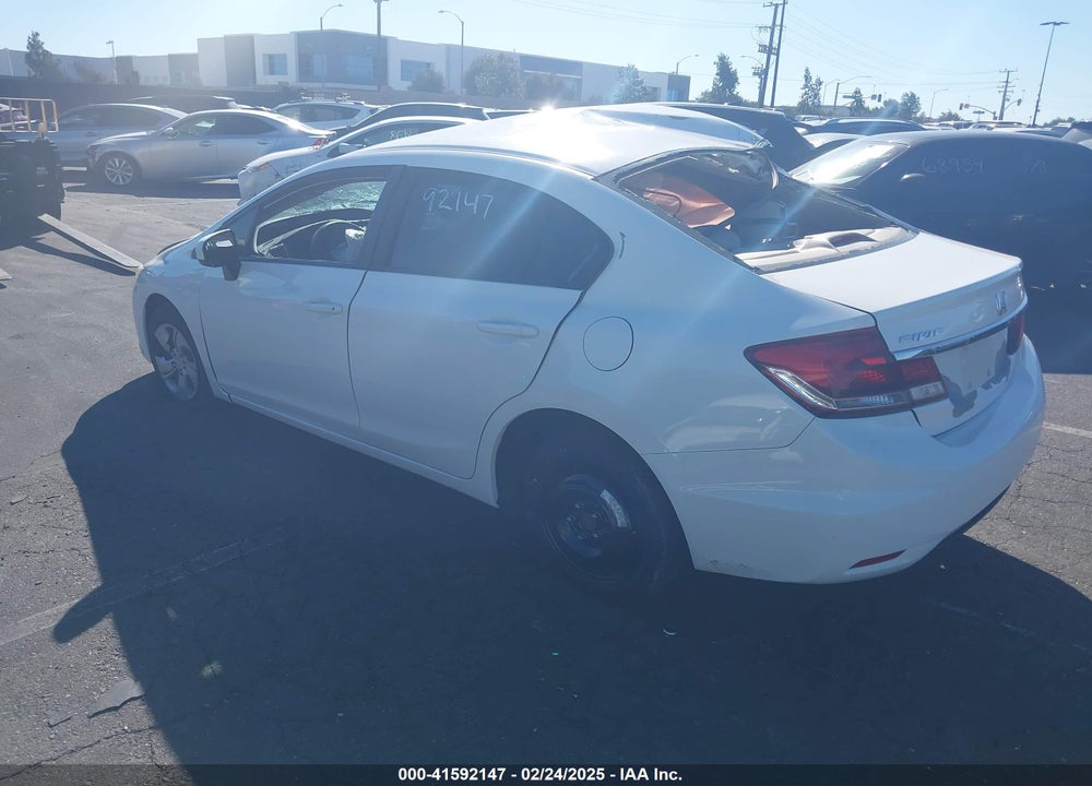 2015 HONDA CIVIC VIN: 2HGFB2F51FH554611