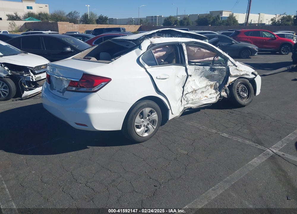2015 HONDA CIVIC VIN: 2HGFB2F51FH554611