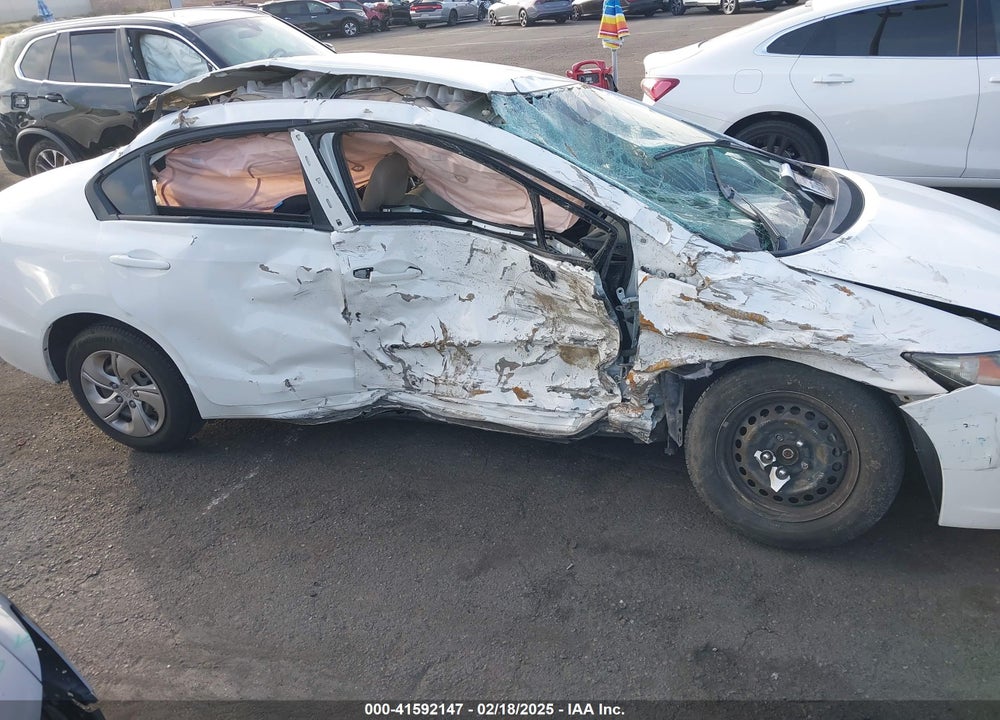 2015 HONDA CIVIC VIN: 2HGFB2F51FH554611