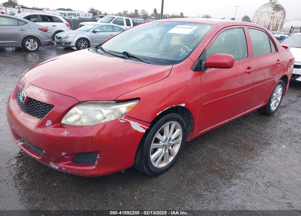 2009 TOYOTA COROLLA LE VIN: JTDBL40E79J001768