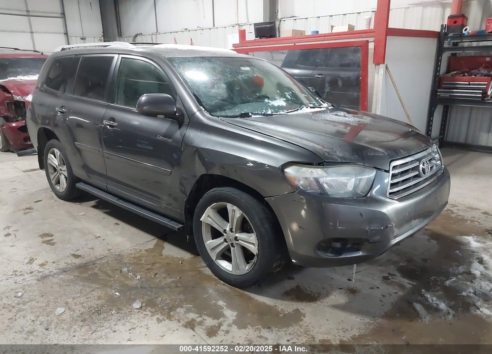 2009 TOYOTA HIGHLANDER LIMITED VIN: JTEES42A292129190