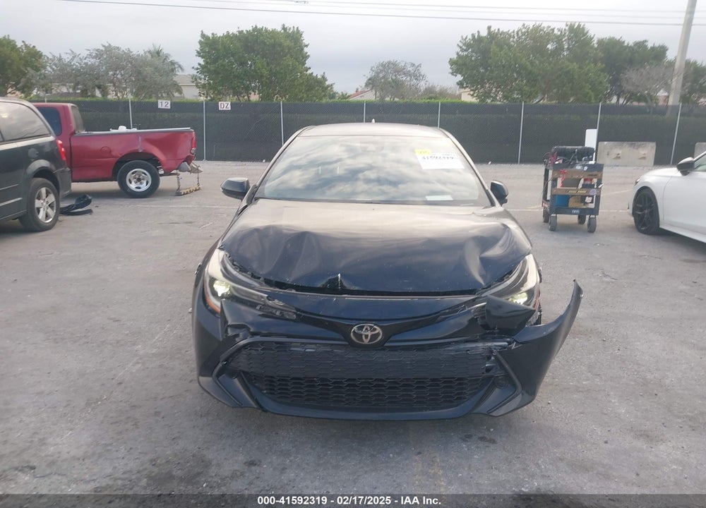 2019 TOYOTA COROLLA VIN: JTNK4RBE1K3027554