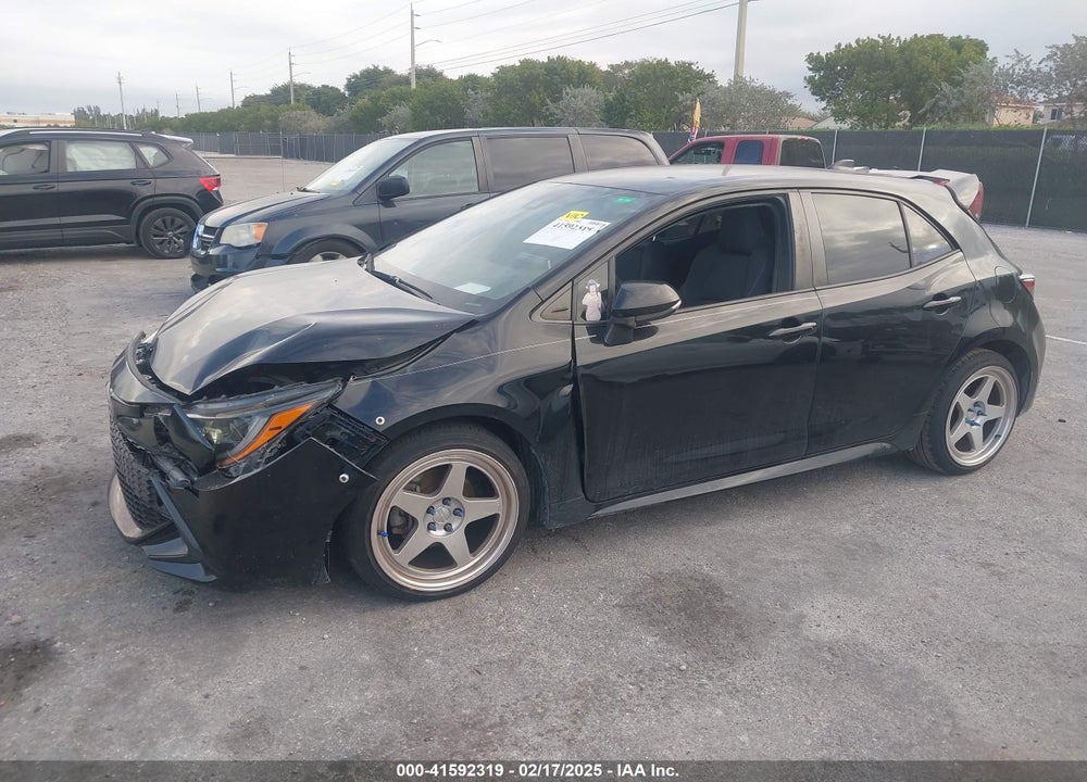 2019 TOYOTA COROLLA VIN: JTNK4RBE1K3027554